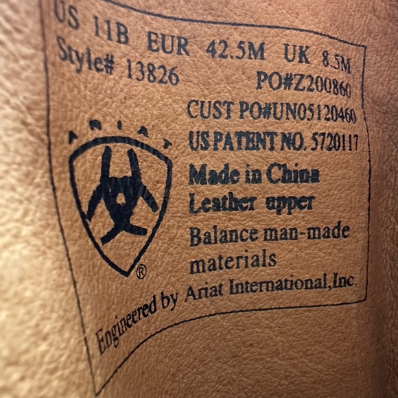 Ariat woman’s Heritage slouch boots 11B. - Picture 10 of 11